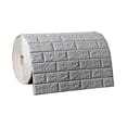 thumbnail image 2 of Tongina Wall Panels Foam Wallpaper Decorative Modern Textured Waterproof 3D Wall Sticker for Backsplash Bathroom Farmhouse Gray, 2 of 8