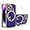 Purple, variant on Swivel Stand Solid Color Phone Case for iPhone 14 15 / Pro/Plus/Pro Max, Compatible with Magsafe, Back Cover with Lens Film, Magnetic Bracket Shell