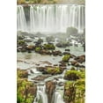 thumbnail image 2 of Jaynes Gallery 17x24 Black Ornate Wood Framed with Double Matting Museum Art Print Titled - Brazil-Iguazu Falls Landscape of waterfalls, 2 of 4