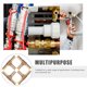 thumbnail image 3 of 5 piezas de accesorios de plomería para vehículos recreativos, accesorios de tubería, conector en T de latón, kit de reparación de manguera de agua Pex de cobre, 3 of 6