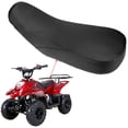 thumbnail image 2 of SEWCHICS Universal Scooter Seat Motorcycle Seat Plastic Black 1Pack, 2 of 8