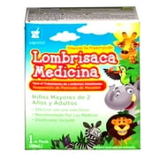 Lombrisaca Medicina Worms Treatment 1 oz - Tratamiento para Lombrices Estomacales (Pack of 12)