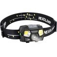 thumbnail image 1 of Linternas frontales, linterna frontal potente USB recargable LED de 300 lúmenes, 1 of 1