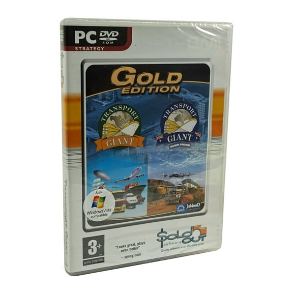 Transport Giant Gold Edition PC DVD:  Includes Transport Giant AND Transport Giant: Down Under - Tycoon Industry Simulation