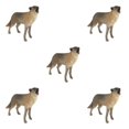 thumbnail image 2 of Guardoinrt Simulation Interactive Modèle de Figurines d'Animaux pour les Enfants Jouets Éducatifs Hurlant Loup Type un 5Set, 2 of 6