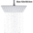 thumbnail image 1 of Rain Shower Round / Square Built-in Shower Head Stainless Steel, 1 of 5