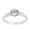 Aquamarine, variant on 4mm Round Shape Labradorite 925 Sterling Silver Three Stone Solitaire Women Wedding Ring