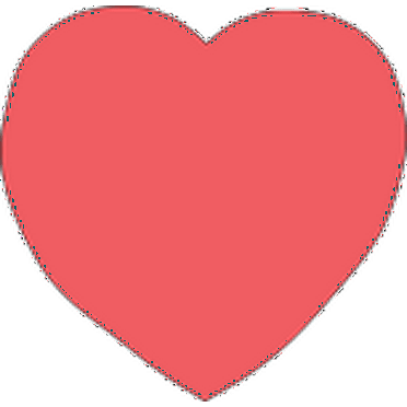 SHAPES ETC. Sticky Shape Notepad - Heart