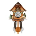 thumbnail image 1 of Transemion Antique Wooden Cuckoo Wall Clock With Precise And Accurate Timekeeping Easy To Read Cuckoo Clock CM006, 1 of 6