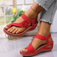 thumbnail image 6 of YOUYEDIAN Orthopedic Sandals for Women Summer Casual Arch Support Walking Shoes Comfy Slip on Non Slip Open Toe Slippers, 6 of 7