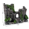 thumbnail image 4 of Aquarium Decoration Big Castle Resin Material Fish Tank Supplies Accessories For Fish Tank Ornaments, 4 of 5