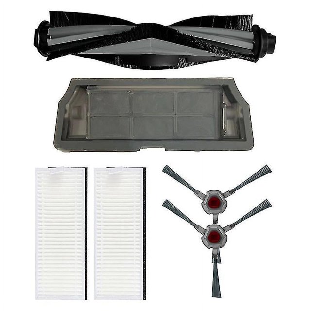Cepillo de rodillo Compatible con Ecovacs Deebot Ozmo N9+ cepillo lateral limpiador, filtros