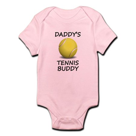 

CafePress - Daddys Tennis Buddy Body Suit - Baby Light Bodysuit
