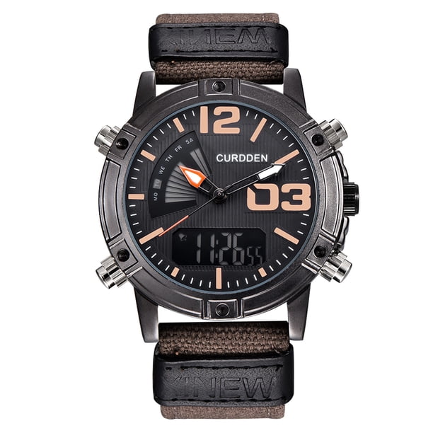 Reloj deportivo para hombre, relojes para hombre, reloj de nailon para hombre, reloj deportivo informal de cuarzo para hombre.