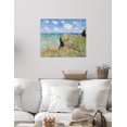 thumbnail image 4 of DECORARTS - The Cliff Walk At Pourville, Claude Monet Art Reproduction. Giclee Canvas Prints Wall Art for Home Decor 24x20", 4 of 7