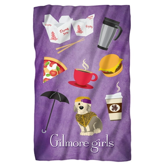 Gilmore Girls Collage Fleece Blanket 36' x 58'