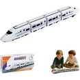 thumbnail image 1 of Electric High Speed Railway Toy - Simulation DesignToy, Subway Locomotive Model Educational Toys with Lights and Sounds, Freely Assembled, Smart Avoidance, 1 of 9
