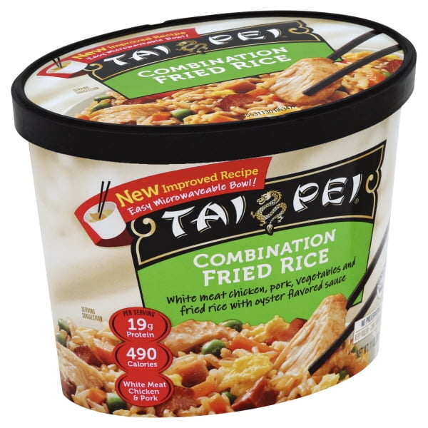 Tai Pei Combination Fried Rice 11 Oz Carton Walmart Com Walmart Com