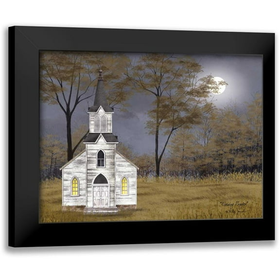 Jacobs, Billy 14x12 Black Modern Framed Museum Art Print Titled - Evening Prayer