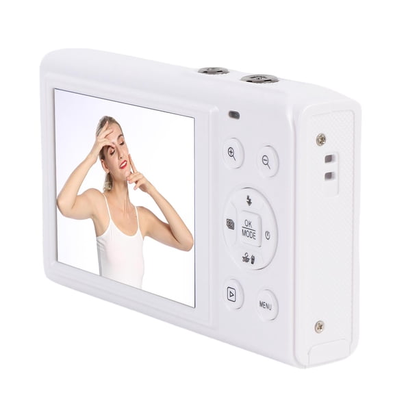 Cámara Digital De 5k Para Fotografía, Cámara De Vlogging Wifi De 80mp Con Pantalla Dual, Zoom Digital 18x, Cámara De Viaje Compacta De Enfoque Automático Con Tarjeta De 32 GB