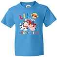 thumbnail image 3 of Inktastic Farmer Tractor EIEIO Little Bro Youth T-Shirt, 3 of 5