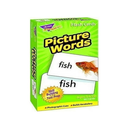 Trend Picture Words Flash Cards