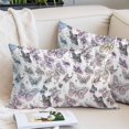 thumbnail image 2 of Colorful Butterflies Throw Pillow Covers, Spring Modern Abstract Gradient Animals Soft Breathable Pillow Cases with Invisible Zipper, Small Pillowcases for Couch Bed Sofa Chair 16x24 Inches, 2 of 9