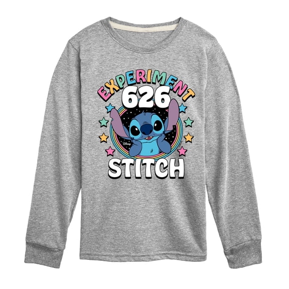Lilo & Stitch - Experiment 626 Long Sleeve Graphic T-Shirt