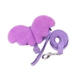 thumbnail image 2 of Juego de arnés y correa para mascotas con ala de ángel, correas para perros y gatos, correa ligera para el pecho para mascotas, arnés de conejo, , S S violetas, 2 of 8