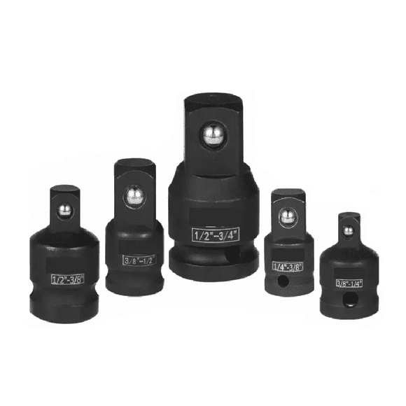 Adaptador Reduccion Matracas Llaves Herramientas 5pzs