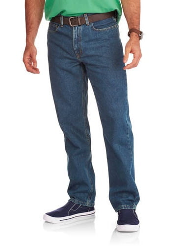 Big Men's Relaxed Fit Jeans - Walmart.com