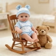 thumbnail image 4 of 12 Inch Soft Sound Doll with Accessories Set,PVC Simulated Lovely Doll,360° Limbs Rotation Design,Nurturing Skill Training Toy,Lightweight Portable Companion,Interactive Festival Birthday Gift, 4 of 6