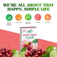 thumbnail image 4 of True Lime Black Cherry Limeade Drink Mix Powder, No Artificial Sweeteners, 1.06 oz., 10 Count Box, 4 of 12
