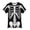 Classic Skeleton Halloween, variant on Boys Girls Tie Dye Shirt Hippies Senior Rainbow Tees T Shirts for Kids 4-14 Years