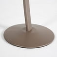 thumbnail image 6 of M&T Displays Curved Menu Board, 8.5x11 Inch Pedestal Sign Holder with 8.5x11 Inch Brochure Holder Earth Color Floor Standing Aluminum Front Loading Easy Open Poster Message Advertisement Post, 6 of 7
