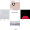 thumbnail image 3 of 5 Pieces Canvas Wall Art Moon Phase Prints Oxfor DIYd Cloth Astronomy Satellite Change Hanging Wall Decor Modern Artwork Painting for DIY Home Office Living Room Gallery Unframed 53 x 29.5 Inch, 3 of 9