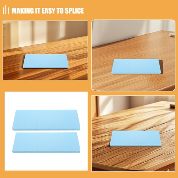 LYTMENT 3-Pack Craft Foam Blocks for Projects, Model Building, Classroom Activities, Miniature Gardens, Dioramas, Rectangular Shapes
