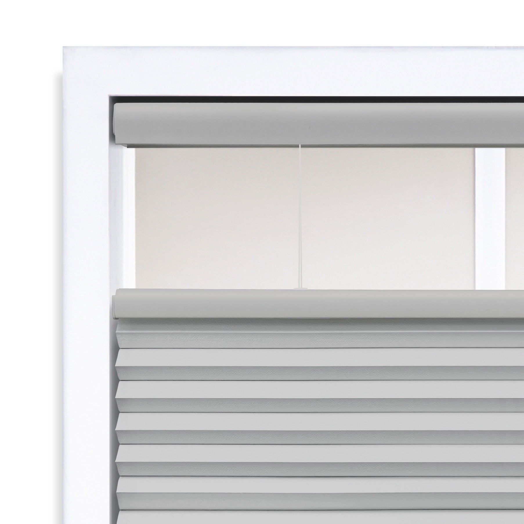 Regal Living Top Down Bottom Up Blackout Cordless Cellular Shade, Gray Cloud - 31" W x 84" L