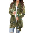 thumbnail image 2 of LOVZFMLL Cardigan pour Femmes Imprimés Halloween Cardigan à Manches Longues Veste, 2 of 7