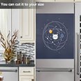 thumbnail image 3 of Yayeee Magnetic Dishwasher Cover for The Front Decoration Home Kitchen Machine Sticker Protector, White Cat Planet, 3 of 6