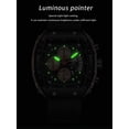 thumbnail image 4 of ONOLA Men's Automatic Watch Multifunctional Fashion 30M Waterproof Quartz Men's Watches Silicone Band Sports Watch, 4 of 8
