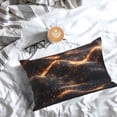 thumbnail image 3 of Salouo Abstract Glowing Wave Pattern Pattern Pillow Cases,1PC Pillow Covers with Envelope Closure Decorative Pillow Case for Bed Couch,Pillows Not Included-14"x20", 3 of 6