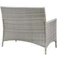 thumbnail image 6 of Bridge 4 Piece Outdoor Patio Patio Conversation Set, Light Gray White, 6 of 14
