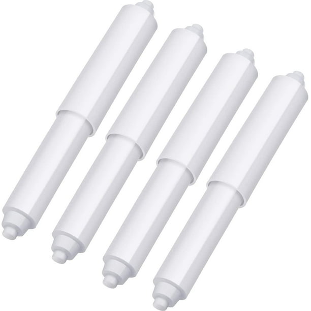 HTAIGUO 4 Pieces Toilet Paper Holder Roller Replacement Plastic Spring
