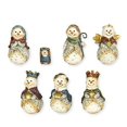 thumbnail image 1 of Snowman Nativity Set 7 Pc Figurine Set, 1 of 2