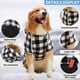 thumbnail image 3 of Acogedor abrigo de invierno para perros, chaqueta para perros a prueba de viento, abrigo para perros a cuadros de estilo británico para clima frío MFZFUKR BST3005020-3, 3 of 5