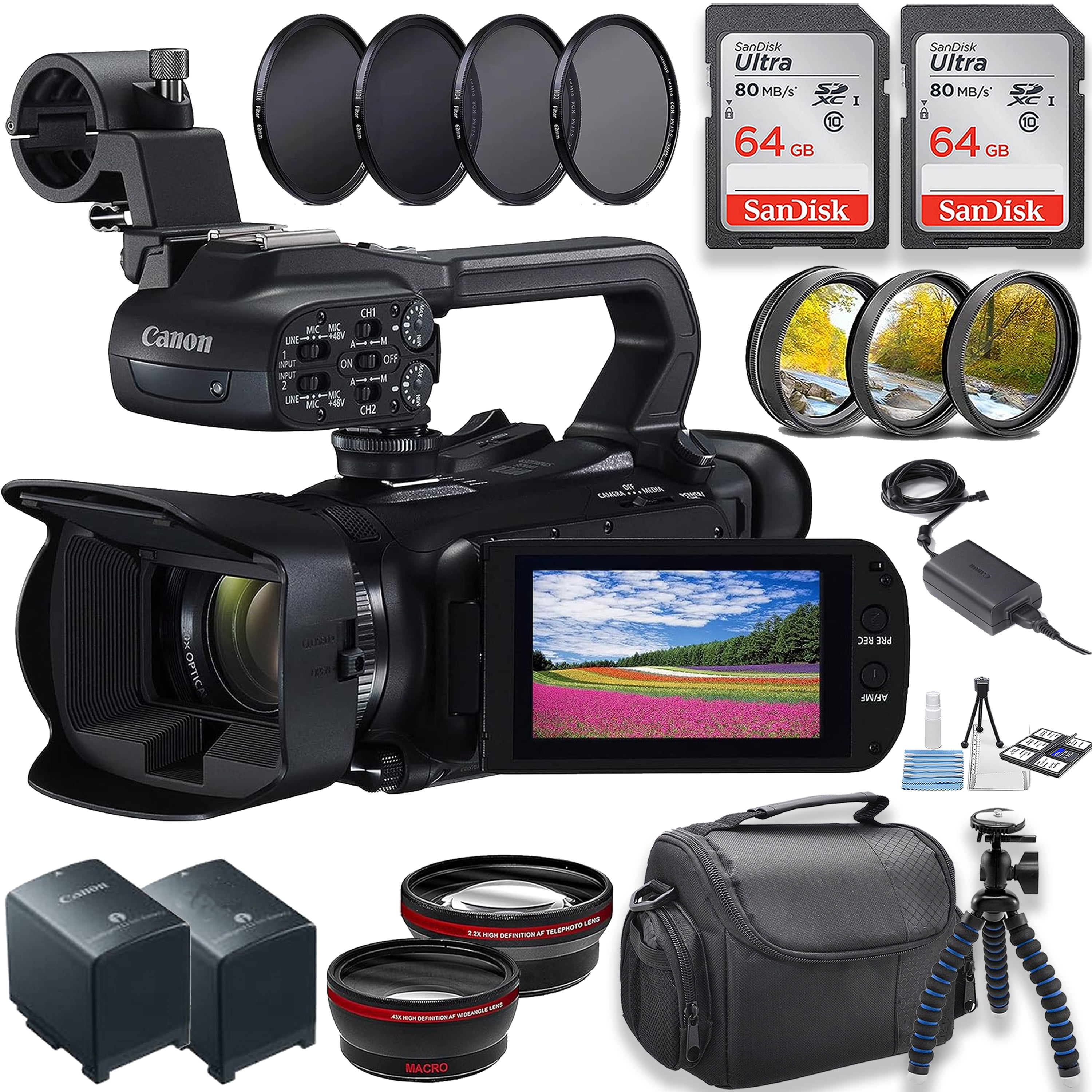Canon XA30 HD Professional Camcorder for Movie and Video Recording