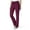 Wine, variant on Wink Aero Women's Flex Utility Cargo Scrub Pant, Royal, L Petite