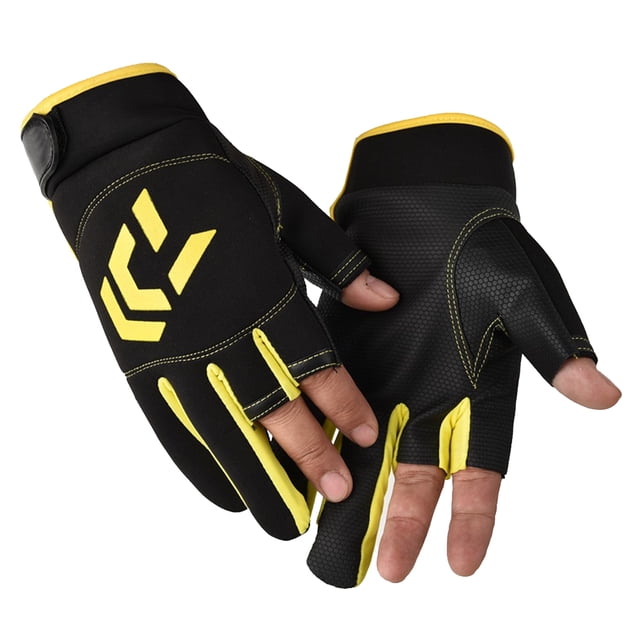 Guantes de pesca antideslizantes Guantes de deportes de ciclismo de pesca transpirables al aire libre de verano Tmvgtek pescar