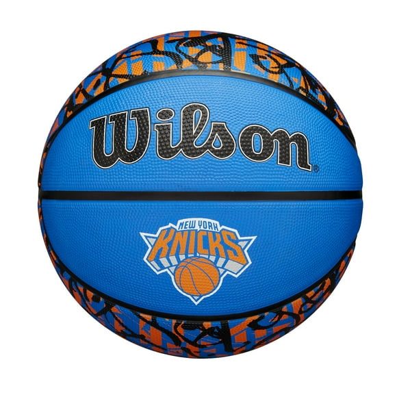 Baloncesto WILSON del equipo de la NBA Graffiti New York Knicks, talla 7
